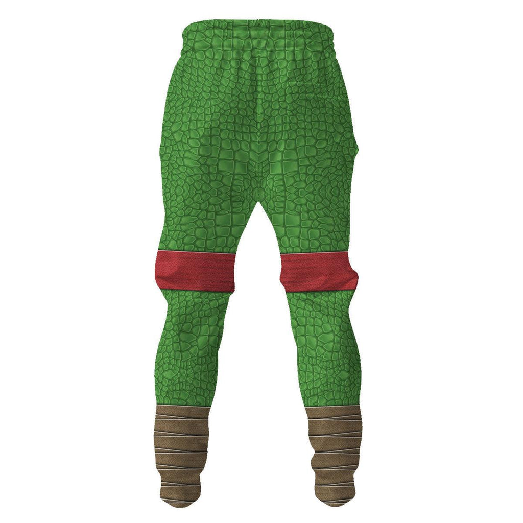 CustomsPig Raphael Ninja Turtles Costume Hoodie Sweatshirt T-Shirt ZipHoodie Sweatpants - CustomsPig.com