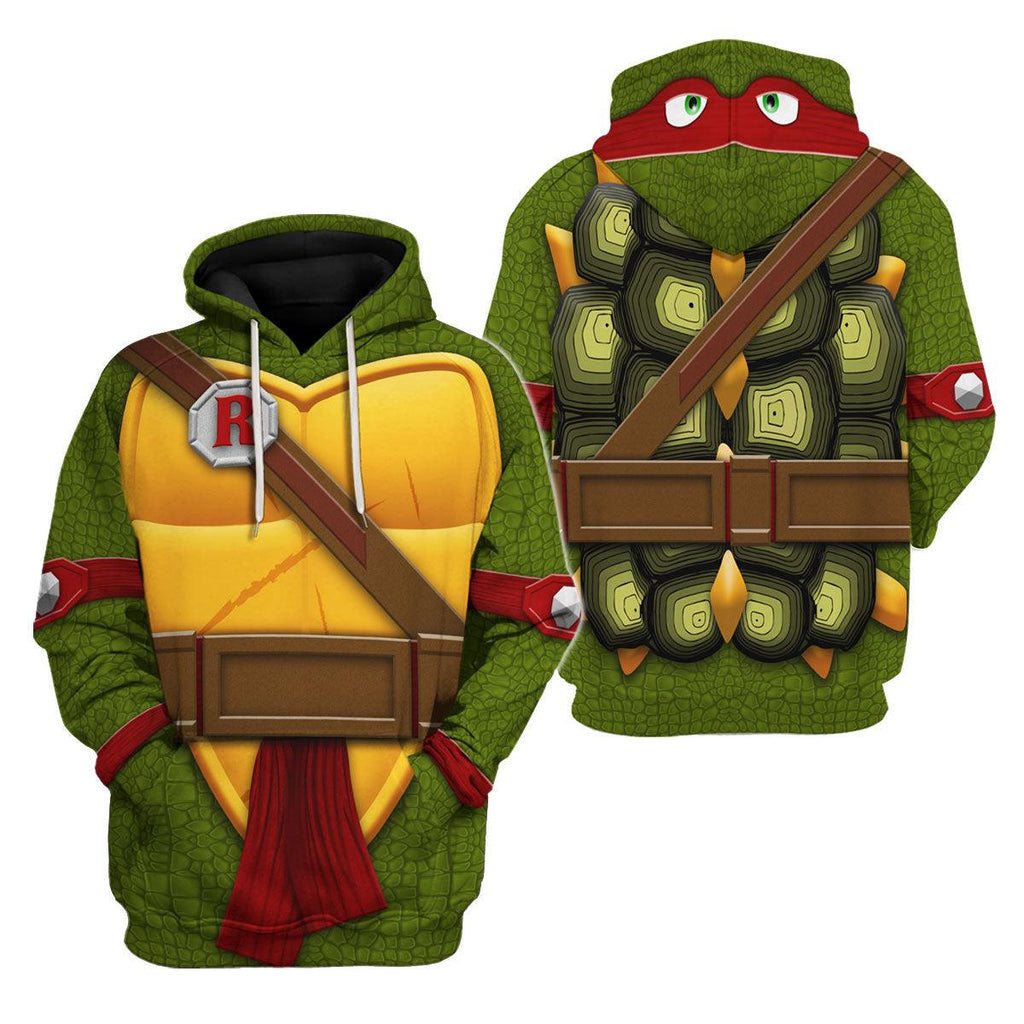 CustomsPig Raphael TMNT Costume Hoodie Sweatshirt T-Shirt Sweatpants - CustomsPig.com