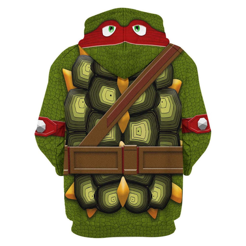 CustomsPig Raphael TMNT Costume Hoodie Sweatshirt T-Shirt Sweatpants - CustomsPig.com