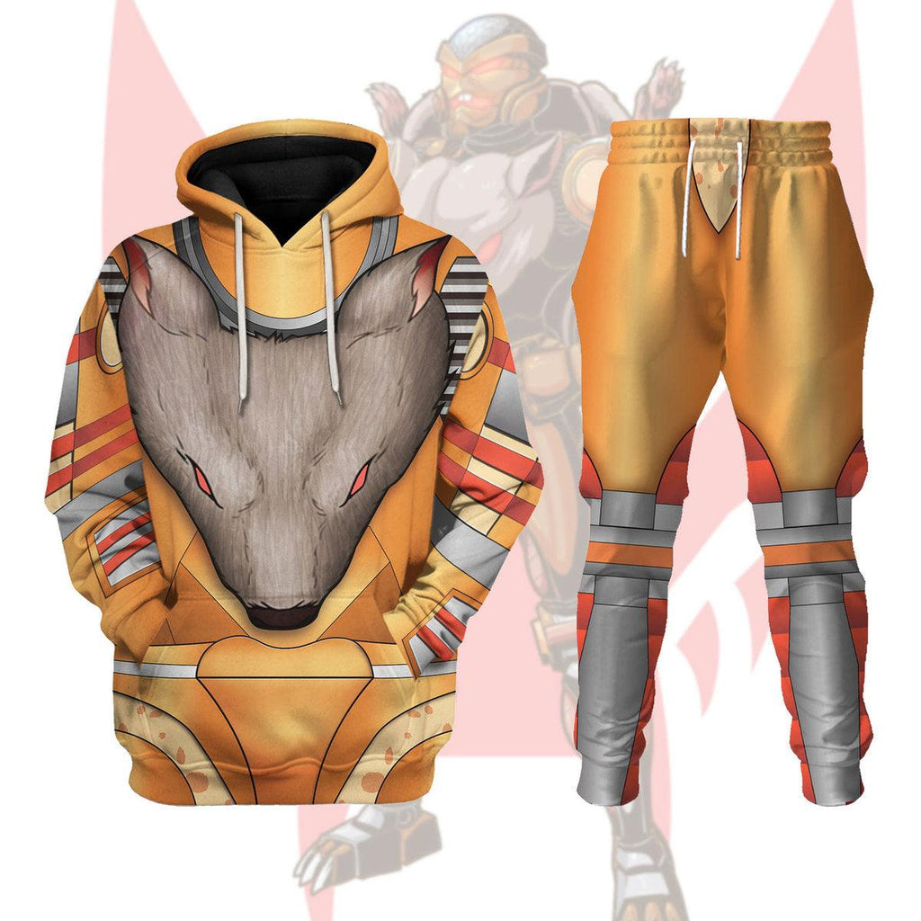  CustomsPig Rattrap Beast Wars Costume Cosplay Hoodie Tracksuit -  CustomsPig