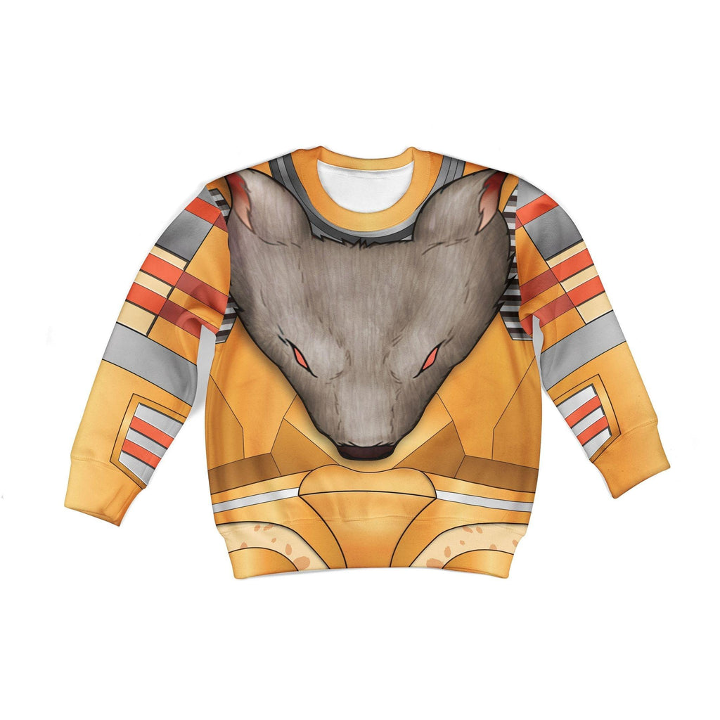  CustomsPig Rattrap Beast Wars Kid Costume Cosplay Hoodie Sweatshirt T-Shirt -  CustomsPig.com