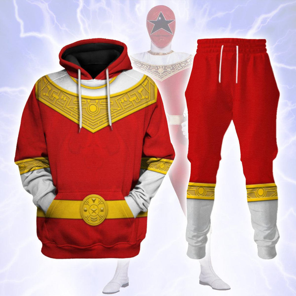  CustomsPig Red Power Rangers Zeo Hoodies Sweatshirt T-shirt Hawaiian Tracksuit -  CustomsPig.com