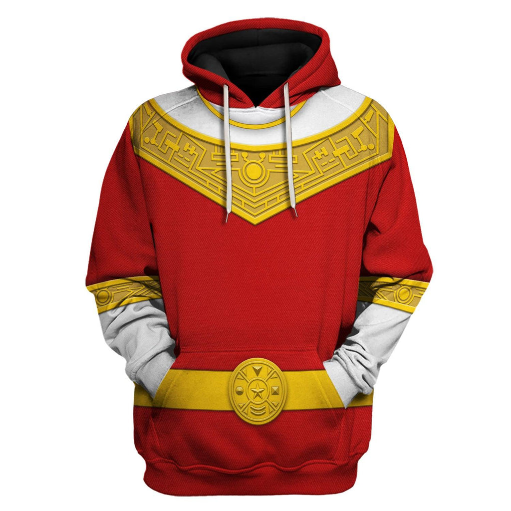  CustomsPig Red Power Rangers Zeo Hoodies Sweatshirt T-shirt Hawaiian Tracksuit -  CustomsPig.com