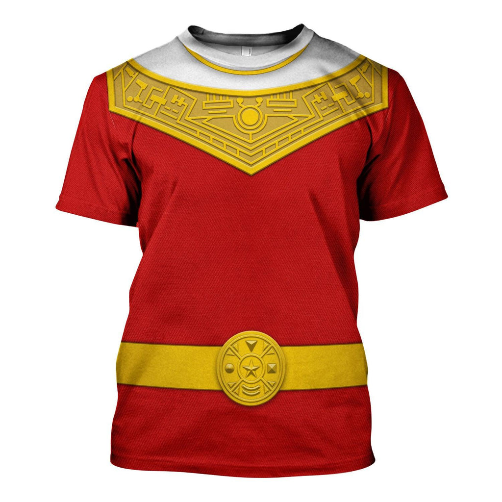  CustomsPig Red Power Rangers Zeo Hoodies Sweatshirt T-shirt Hawaiian Tracksuit -  CustomsPig.com