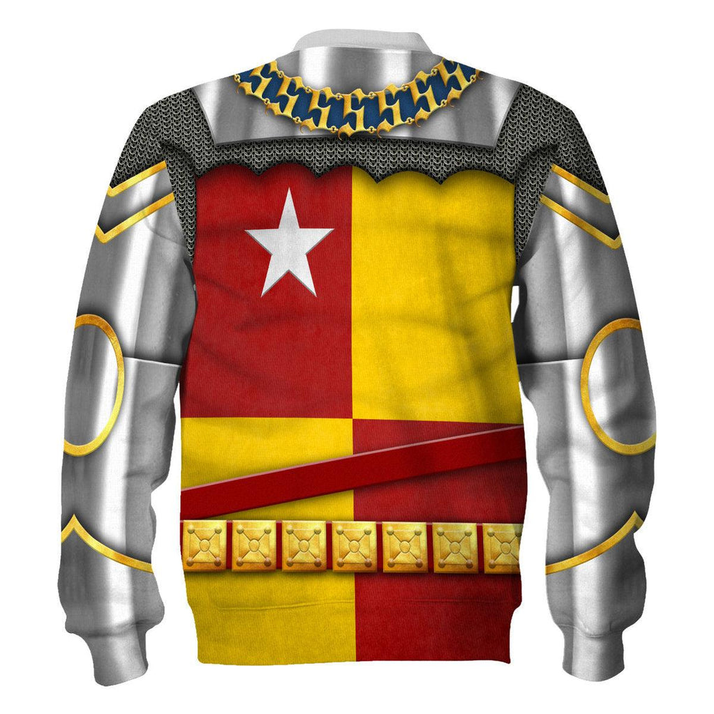 CustomsPig Richard de Vere- Battle of Agincourt Knights Costume Hoodie Sweatshirt T-Shirt Tracksuit - CustomsPig.com