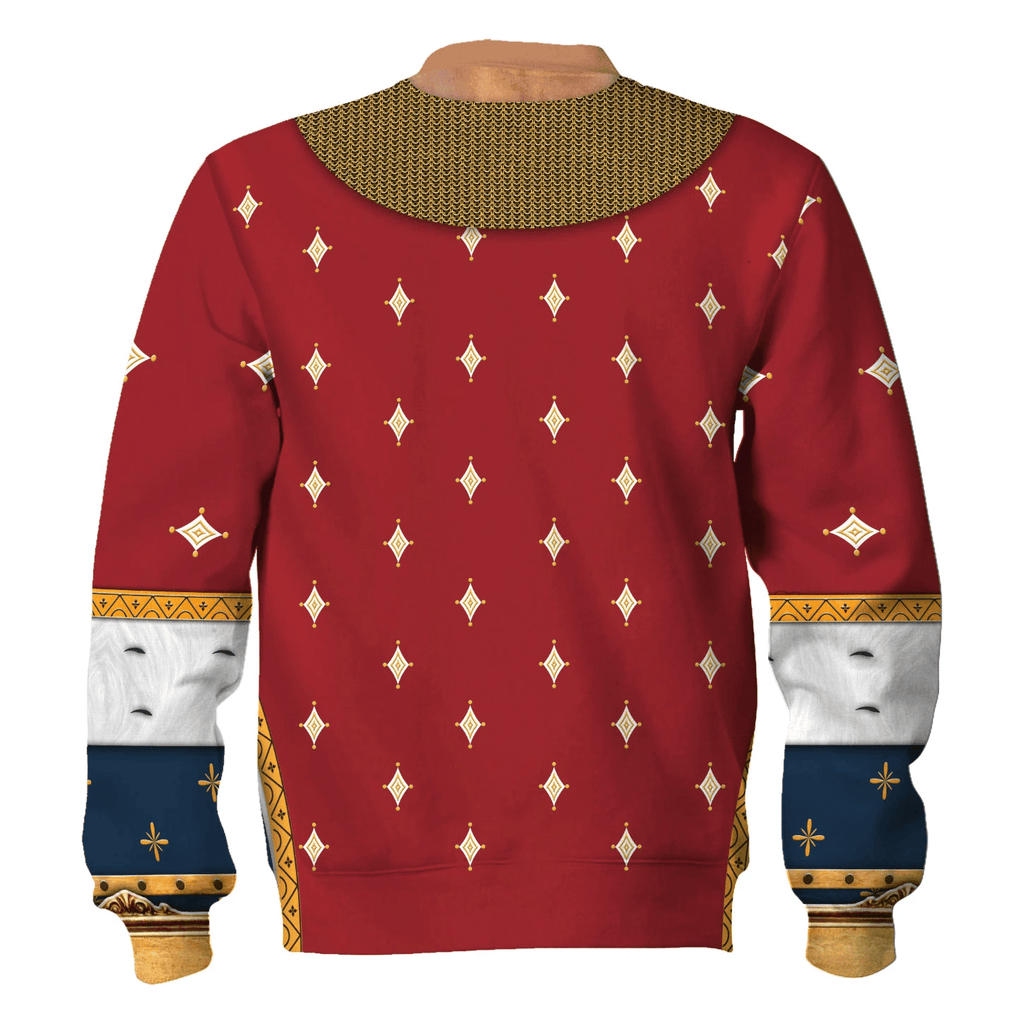  CustomsPig Richard I of England The Lionhearted Costume Hoodie Sweatshirt T-Shirt Tracksuit -  CustomsPig.com