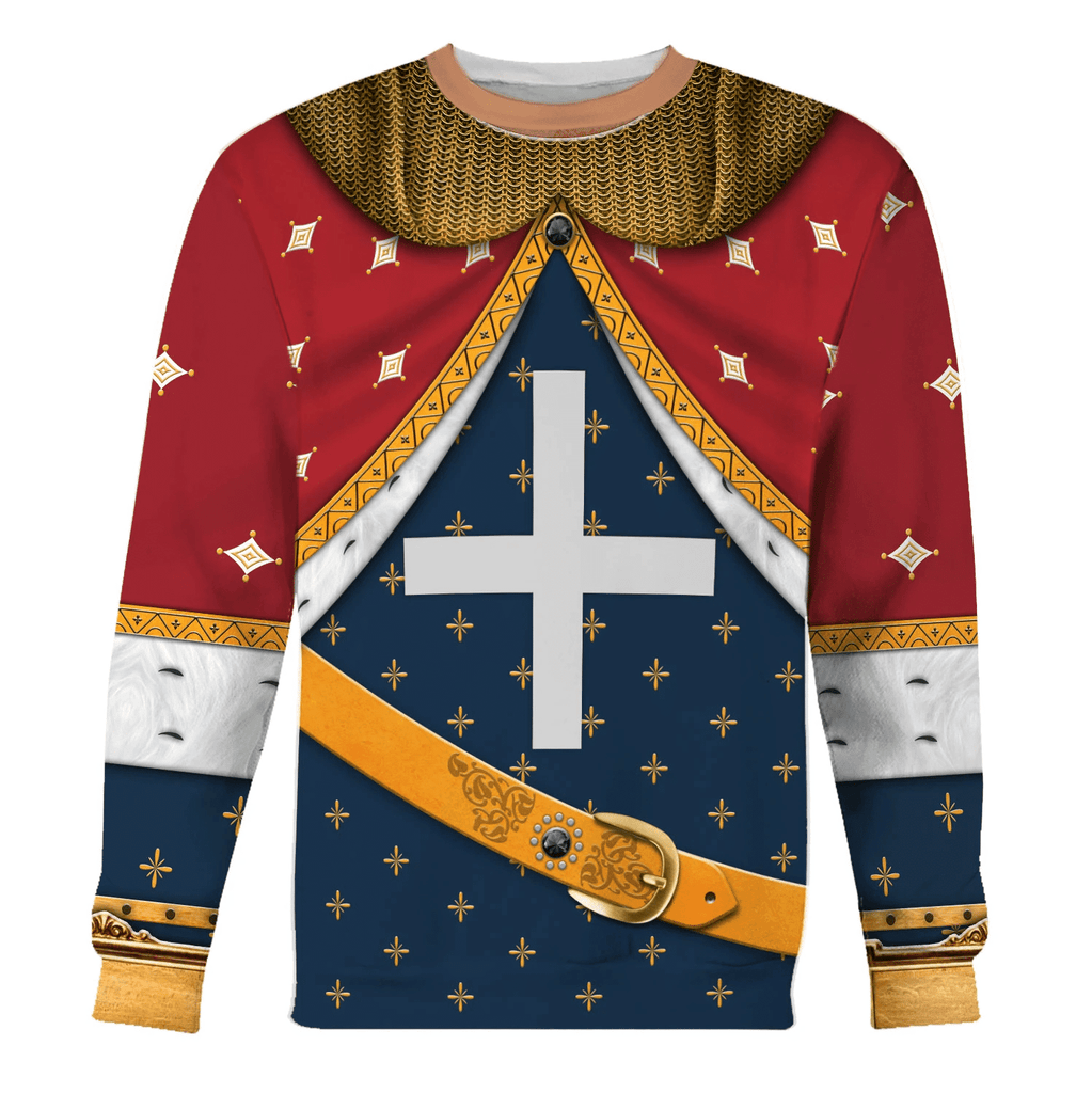  CustomsPig Richard I of England The Lionhearted Costume Hoodie Sweatshirt T-Shirt Tracksuit -  CustomsPig.com