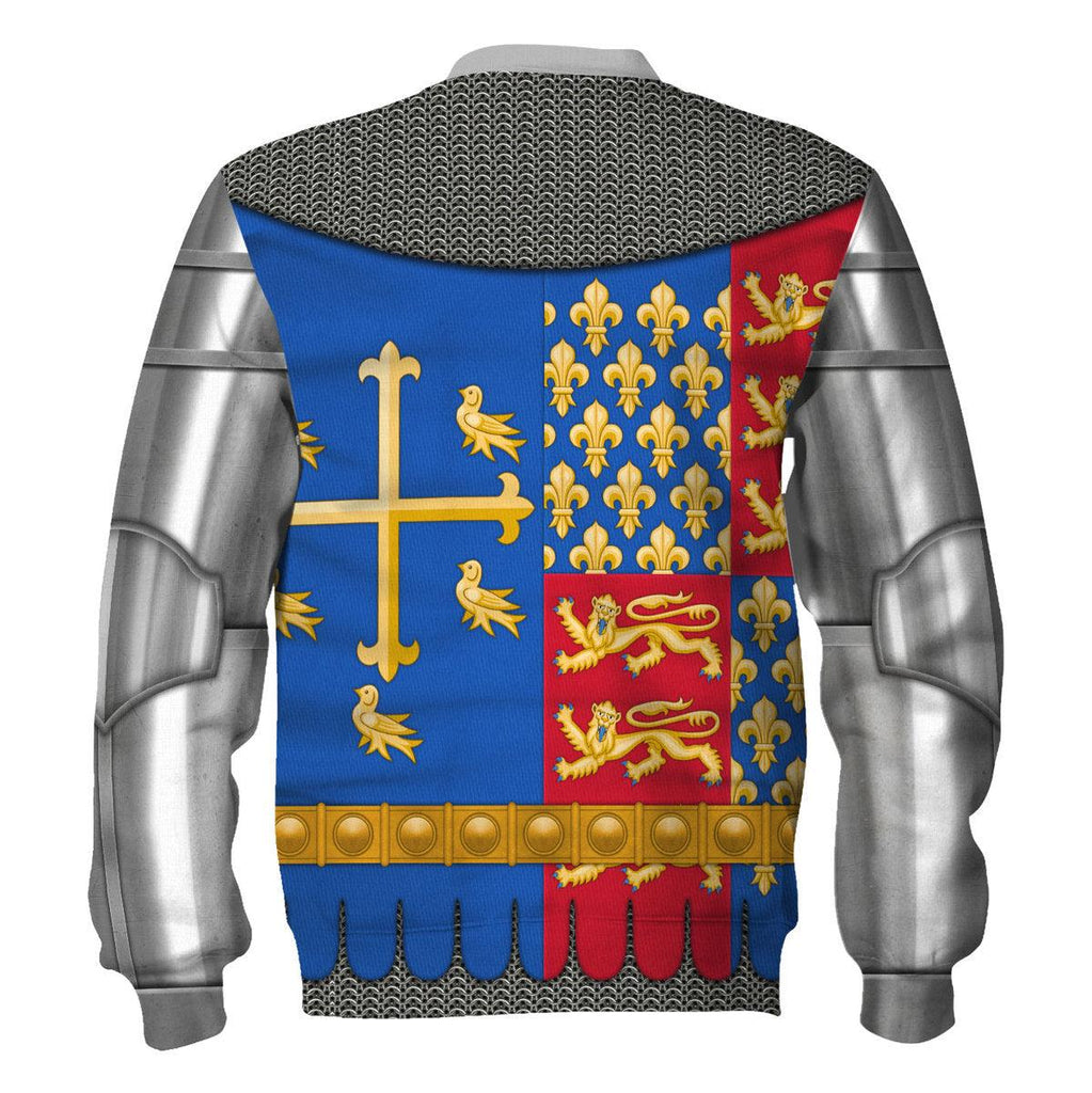 CustomsPig Richard II Of England Amour Knights Costume Hoodie Sweatshirt T-Shirt Tracksuit - CustomsPig.com