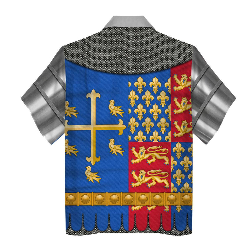 CustomsPig Richard II Of England Amour Knights Costume Hoodie Sweatshirt T-Shirt Tracksuit - CustomsPig.com