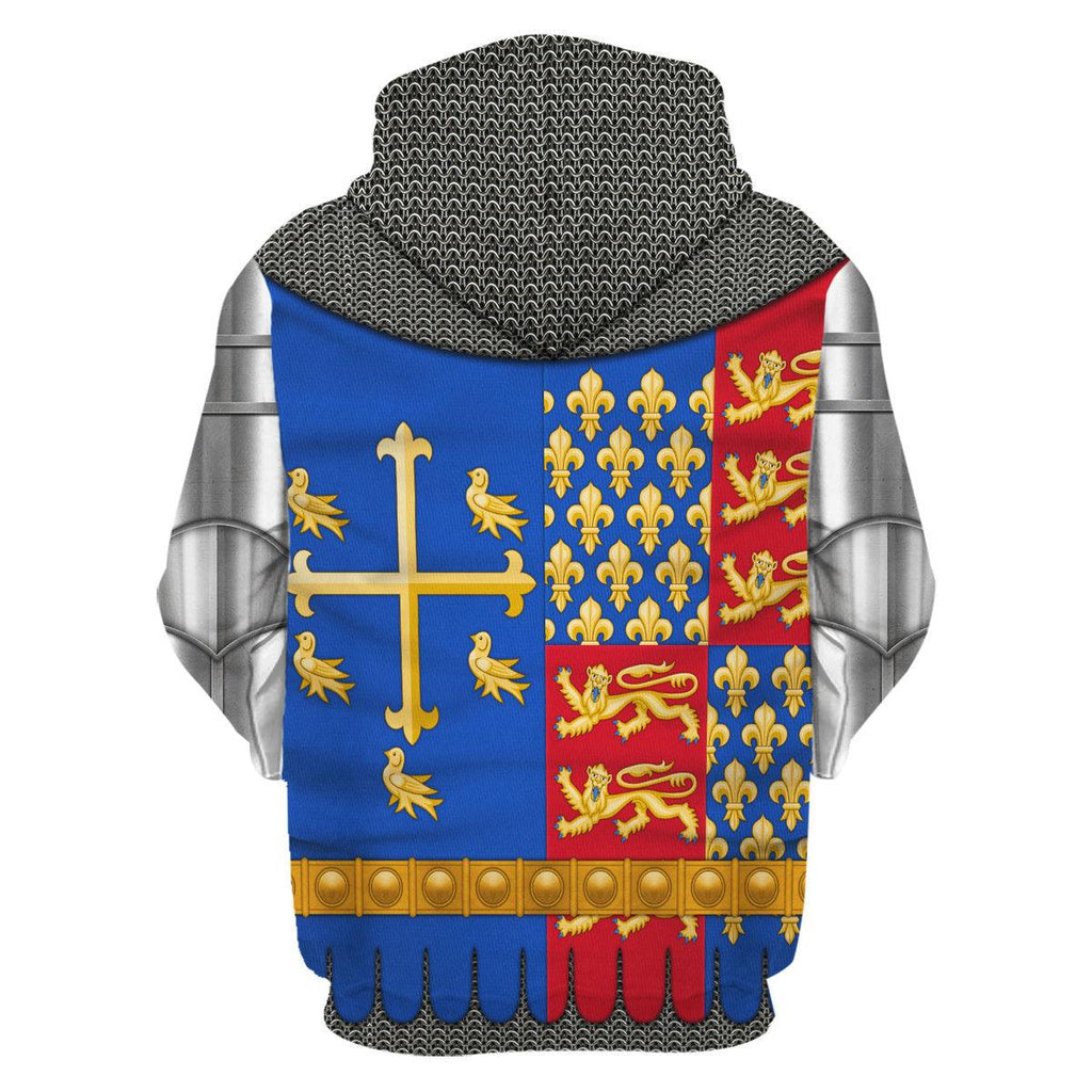 CustomsPig Richard II Of England Amour Knights Costume Hoodie Sweatshirt T-Shirt Tracksuit - CustomsPig.com