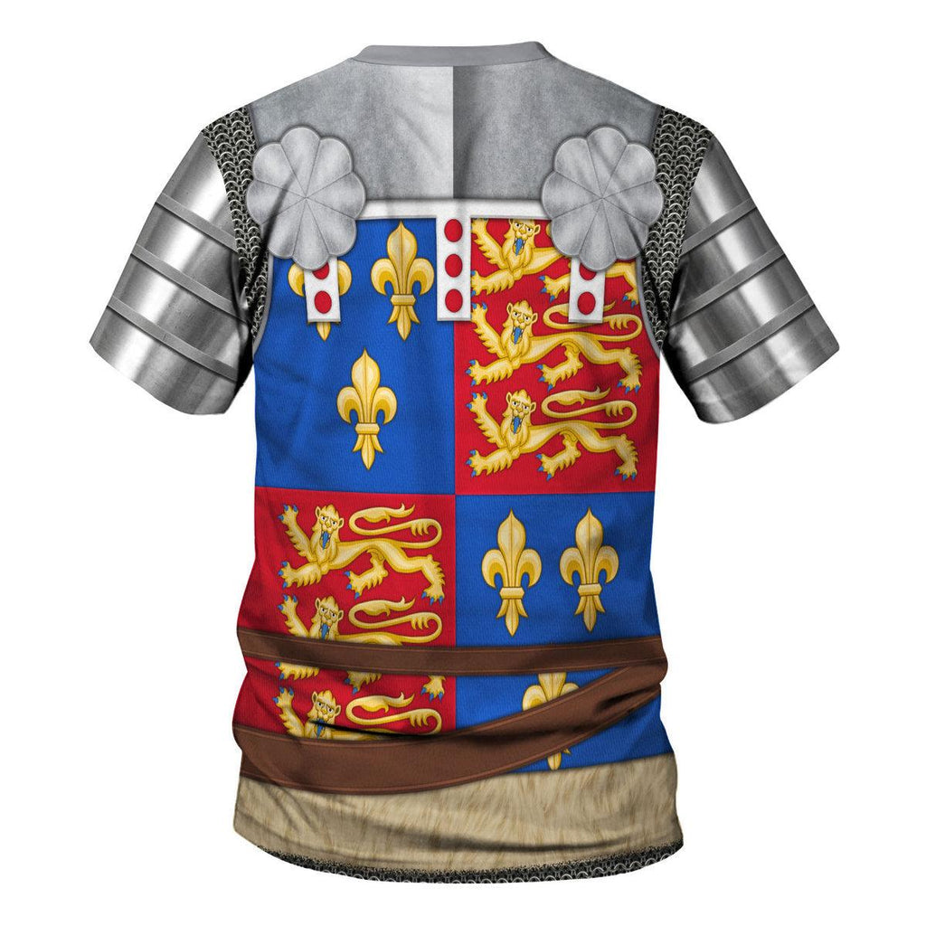 CustomsPig Richard of York, 3rd Duke of York Amour Knights Costume Hoodie Sweatshirt T-Shirt Tracksuit - CustomsPig.com