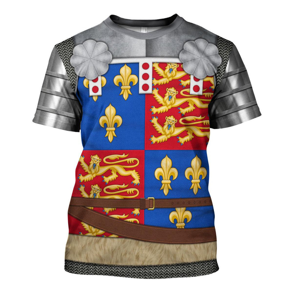 CustomsPig Richard of York, 3rd Duke of York Amour Knights Costume Hoodie Sweatshirt T-Shirt Tracksuit - CustomsPig.com