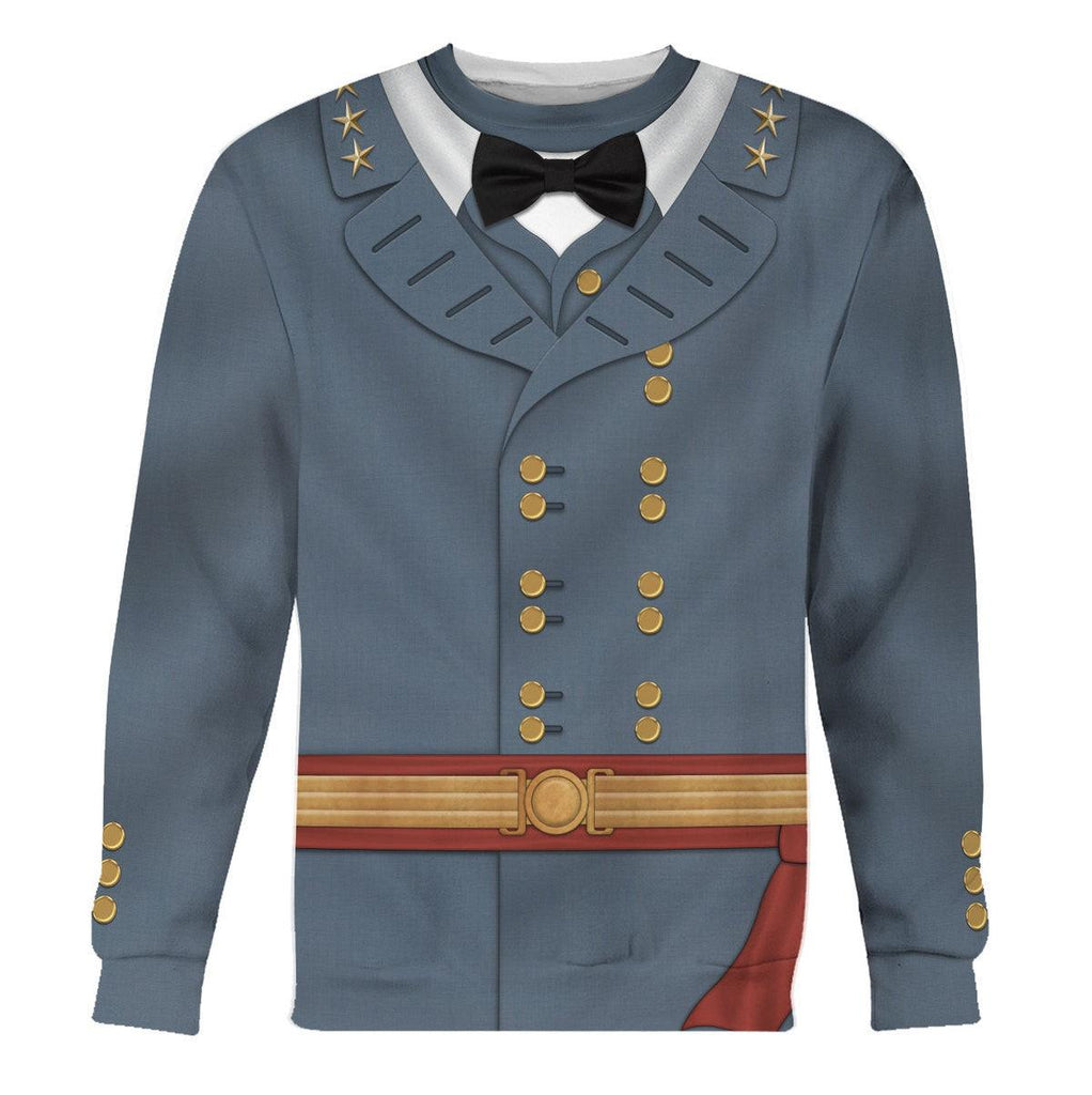  CustomsPig Robert E. Lee American Confederate General Costume Hoodie Sweatshirt T-Shirt Tracksuit -  CustomsPig.com