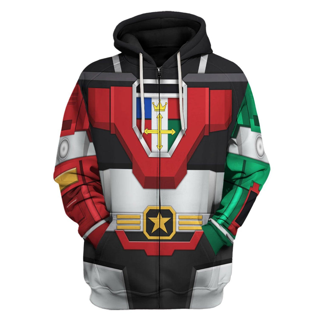 CustomsPig Robot Dou Voltron Hoodie T-shirt Sweatpants Cosplay - DucG