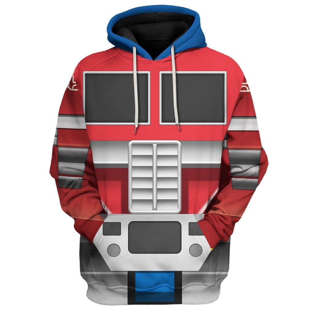  CustomsPig Robot Optimus Prime Costume Cosplay Hoodie Tracksuit -  CustomsPig.com