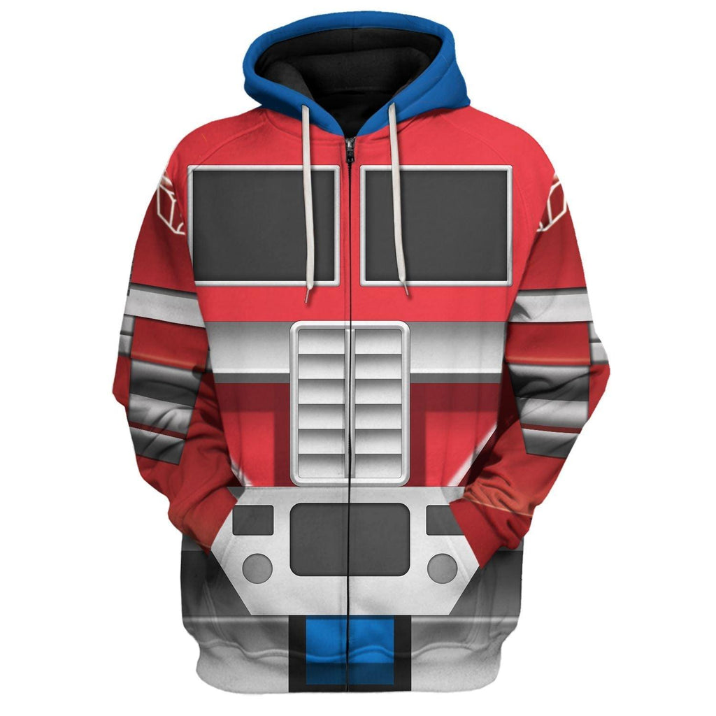  CustomsPig Robot Optimus Prime Costume Cosplay Hoodie Tracksuit -  CustomsPig.com