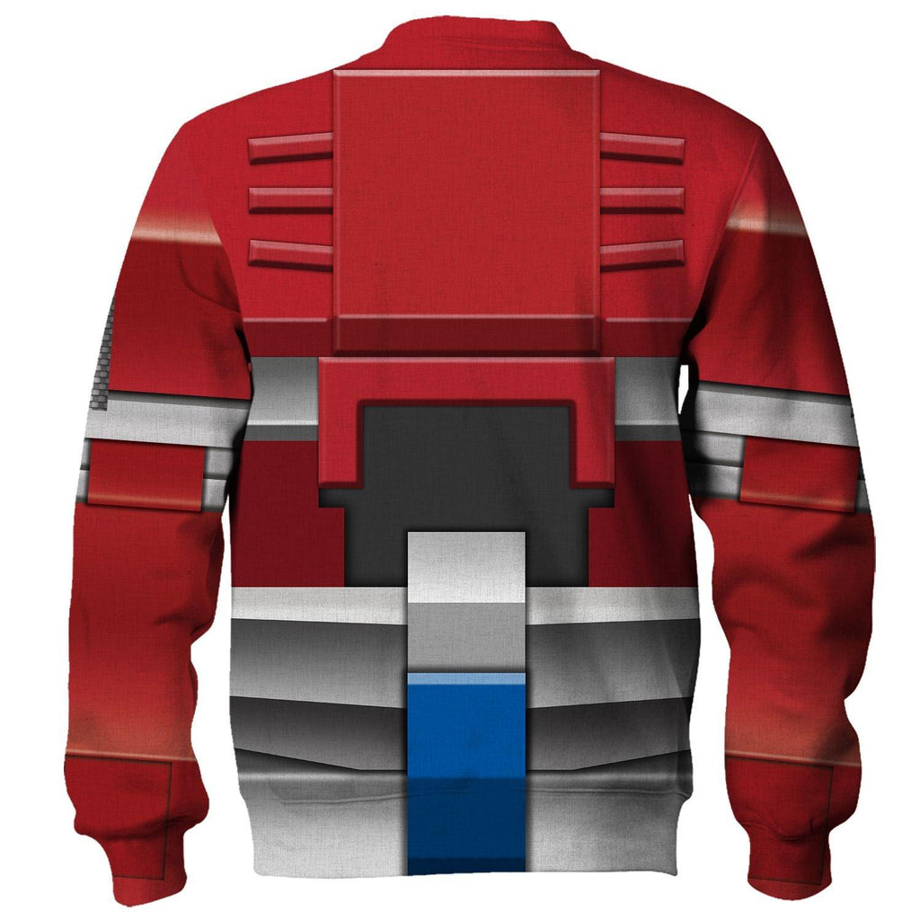  CustomsPig Robot Optimus Prime Costume Cosplay Hoodie Tracksuit -  CustomsPig.com