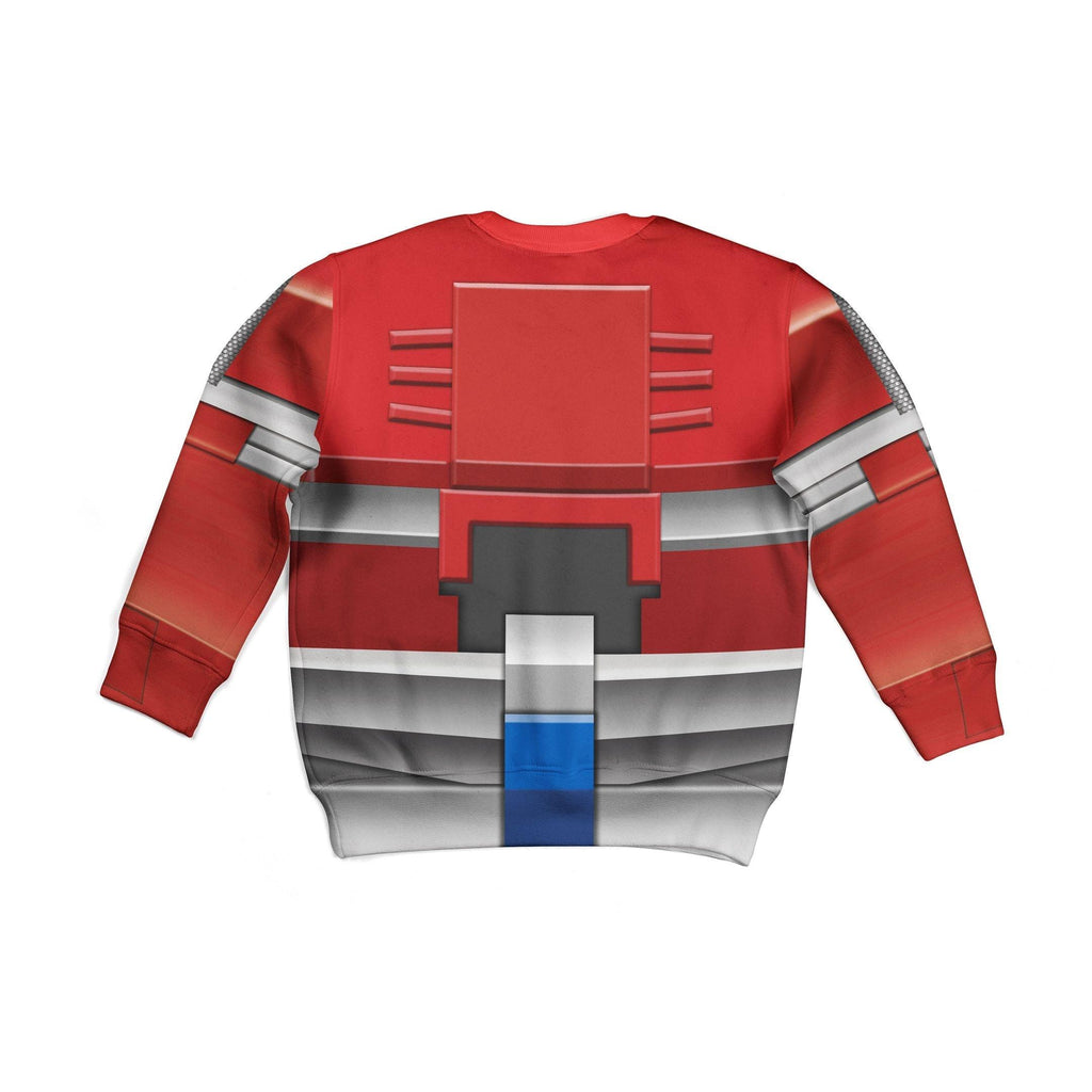  CustomsPig Robot Optimus Prime Kid Costume Cosplay Hoodie Sweatshirt T-Shirt -  CustomsPig.com