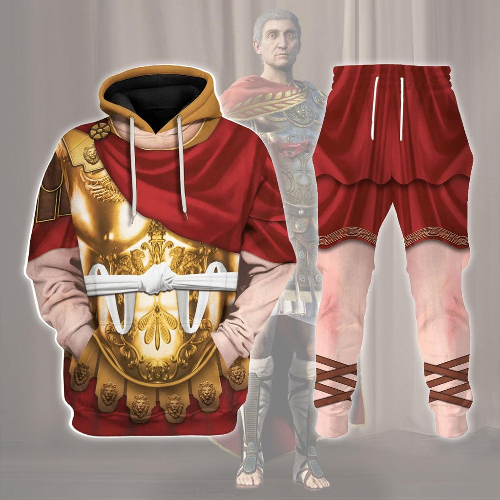  CustomsPig Roman Emperor Caesar Augustus Costume Hoodie Sweatshirt T-Shirt Tracksuit -  CustomsPig.com