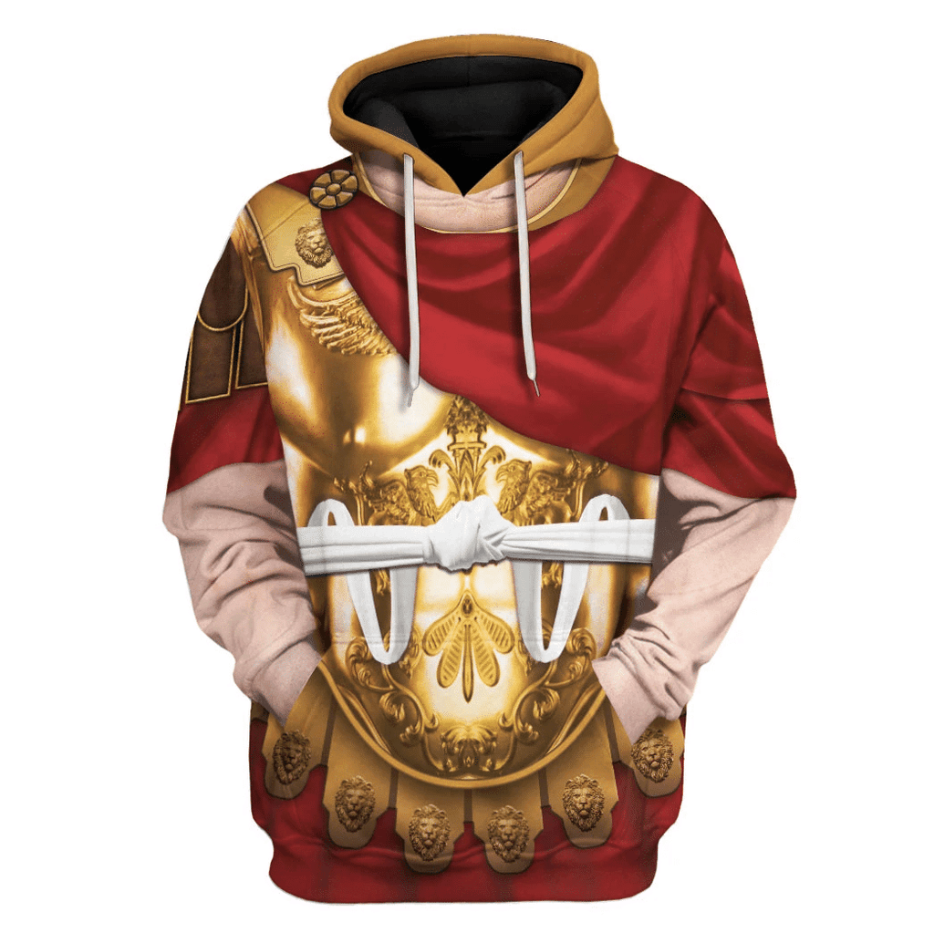  CustomsPig Roman Emperor Caesar Augustus Costume Hoodie Sweatshirt T-Shirt Tracksuit -  CustomsPig.com