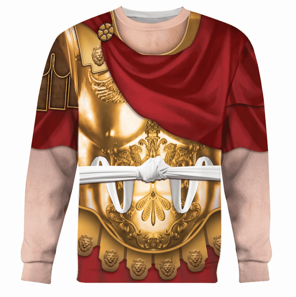  CustomsPig Roman Emperor Caesar Augustus Costume Hoodie Sweatshirt T-Shirt Tracksuit -  CustomsPig.com