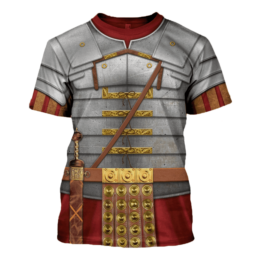  CustomsPig Roman Empire Soldier Costume Hoodie Sweatshirt T-Shirt Tracksuit -  CustomsPig.com