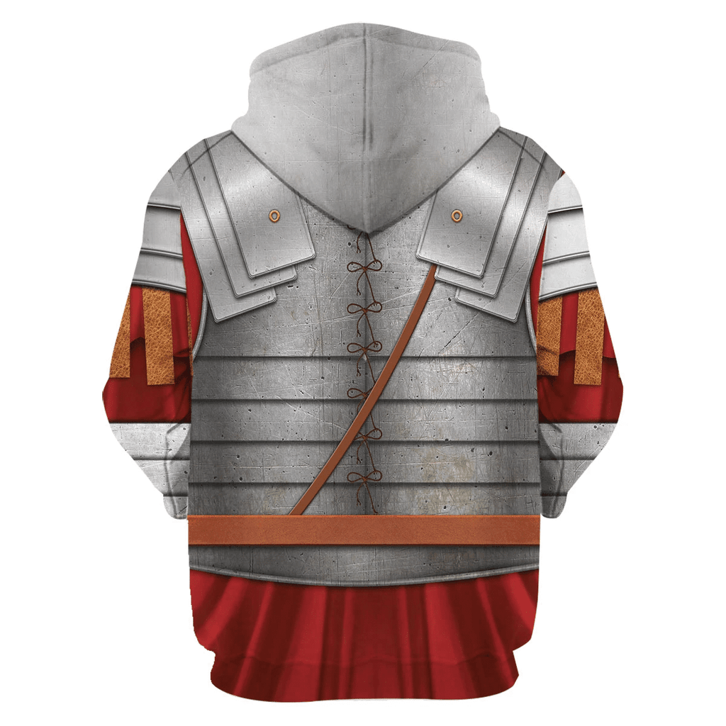  CustomsPig Roman Empire Soldier Costume Hoodie Sweatshirt T-Shirt Tracksuit -  CustomsPig.com