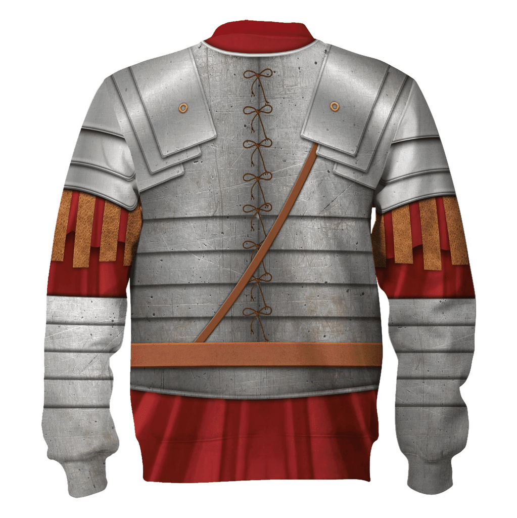  CustomsPig Roman Empire Soldier Costume Hoodie Sweatshirt T-Shirt Tracksuit -  CustomsPig.com