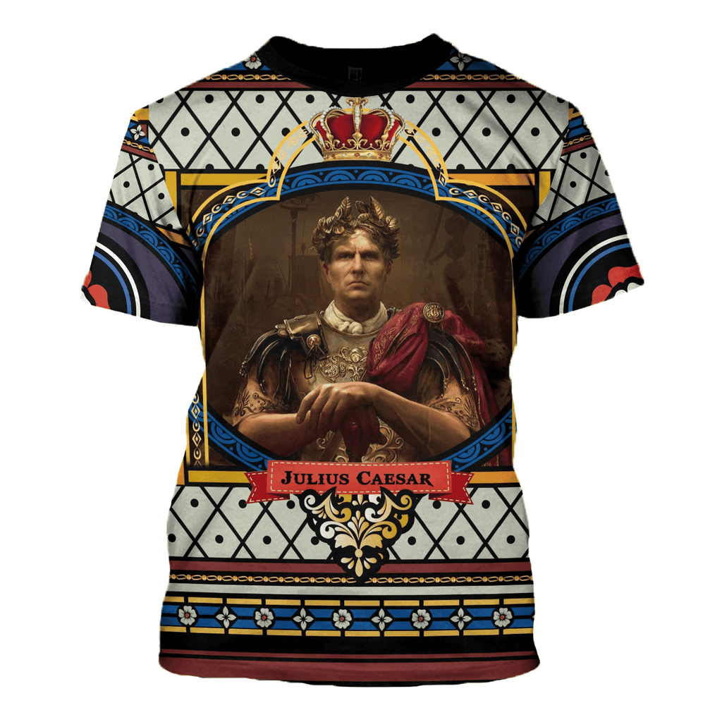  CustomsPig Roman General Gaius Julius Caesar Costume Hoodie Sweatshirt T-Shirt Tracksuit -  CustomsPig.com