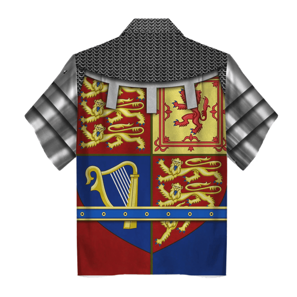  CustomsPig Royal Coat of Arms of the United Kingdom (Queen Elizabeth II) Costume Hoodie Sweatshirt T-Shirt Tracksuit -  CustomsPig.com