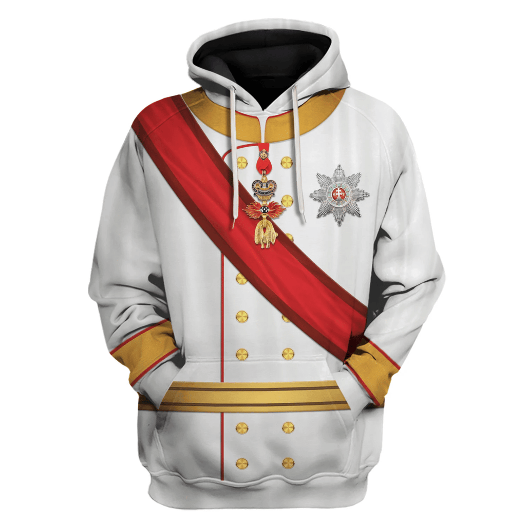  CustomsPig Rudolf - Crown Prince of Austria Costume Hoodie Sweatshirt T-Shirt Tracksuit -  CustomsPig.com