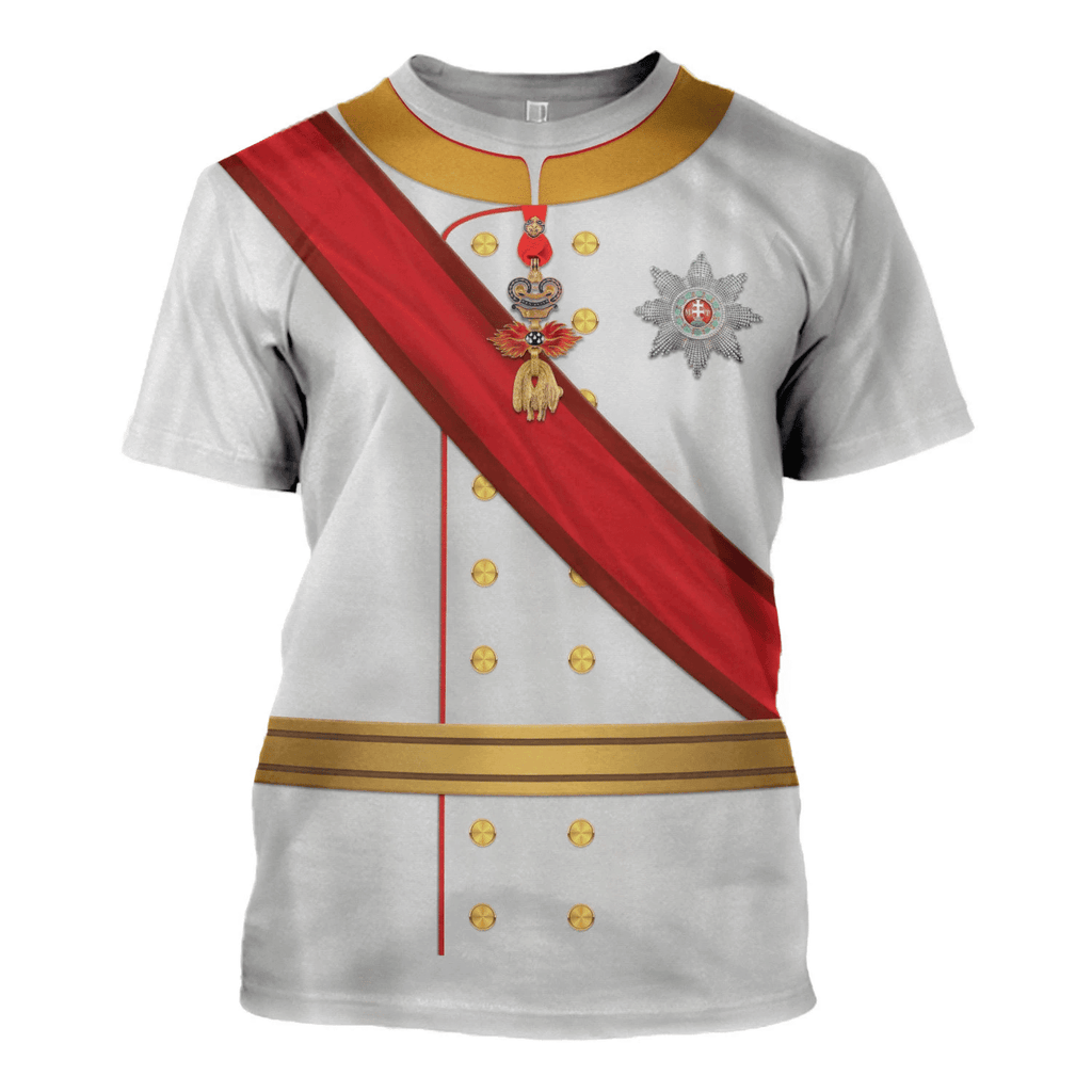  CustomsPig Rudolf - Crown Prince of Austria Costume Hoodie Sweatshirt T-Shirt Tracksuit -  CustomsPig.com