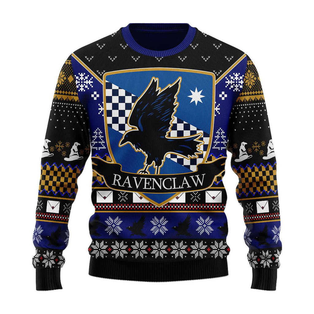 CustomsPig Run Ravenclaw Run Christmas Sweater - CustomsPig.com