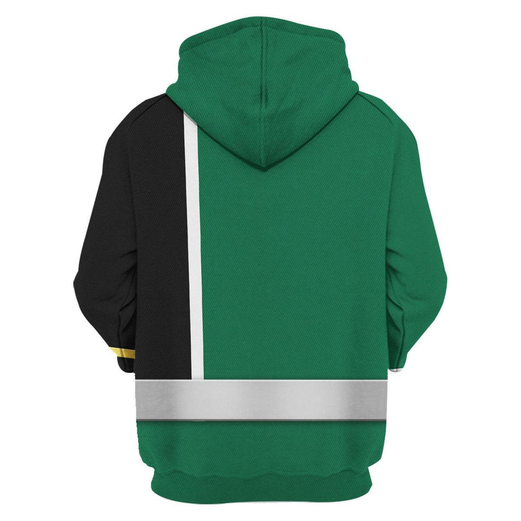 CustomsPig S.P.D Green Ranger Hoodies Sweatshirt T-shirt Sweatpants Hawaiian Tracksuit - CustomsPig.com