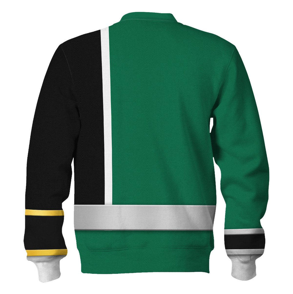 CustomsPig S.P.D Green Ranger Hoodies Sweatshirt T-shirt Sweatpants Hawaiian Tracksuit - CustomsPig.com