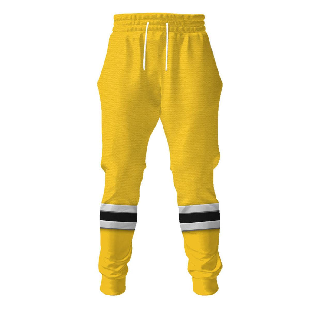 CustomsPig S.P.D Yellow Ranger Hoodies Sweatshirt T-shirt Sweatpants Hawaiian Tracksuit - CustomsPig.com