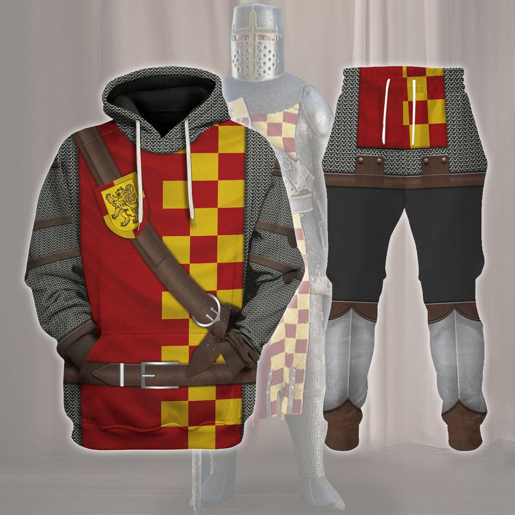  CustomsPig Scottish Knight Costume Hoodie Sweatshirt T-Shirt Tracksuit -  CustomsPig.com