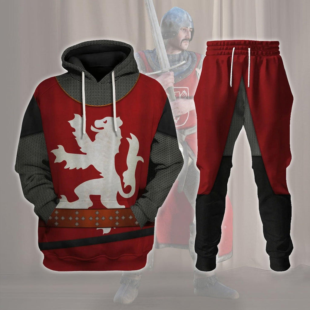  CustomsPig Scottish Knight Sir William Wallace Costume Hoodie Sweatshirt T-Shirt Tracksuit -  CustomsPig.com