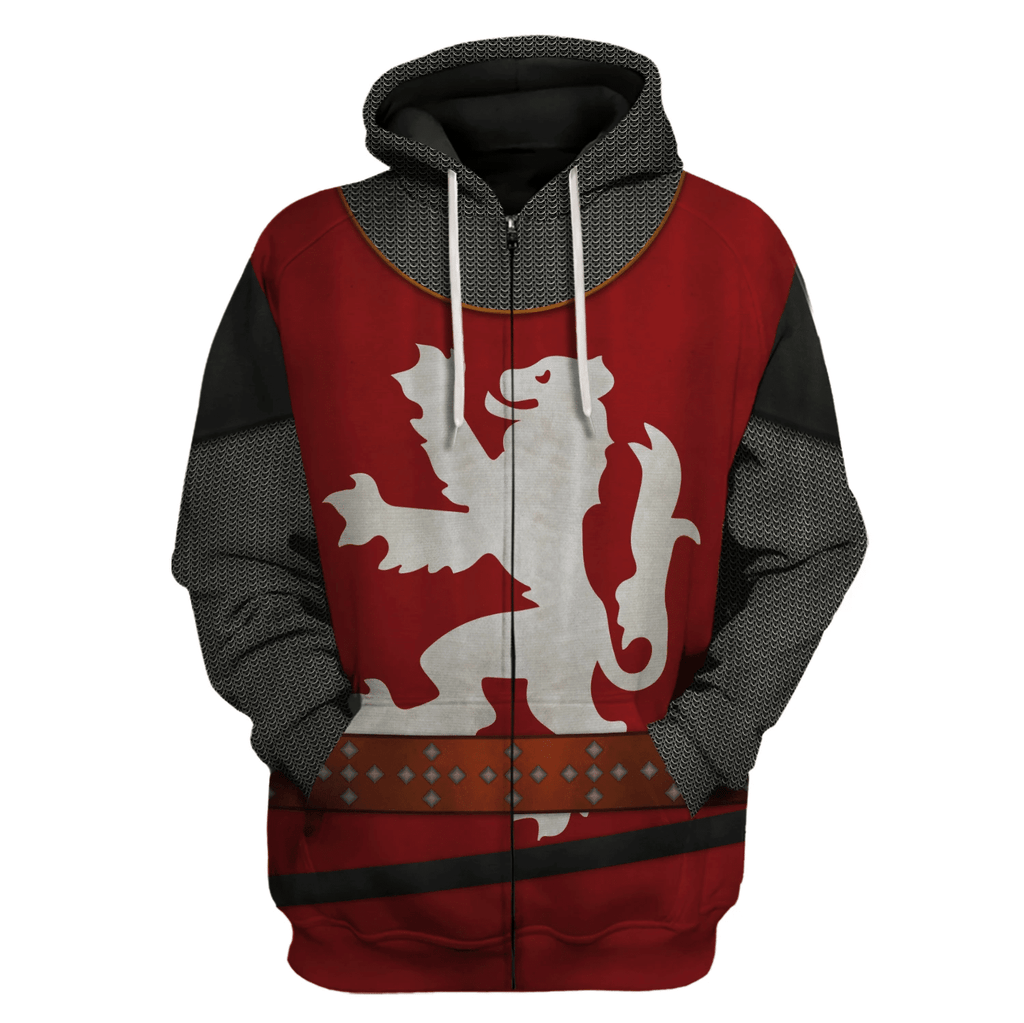  CustomsPig Scottish Knight Sir William Wallace Costume Hoodie Sweatshirt T-Shirt Tracksuit -  CustomsPig.com