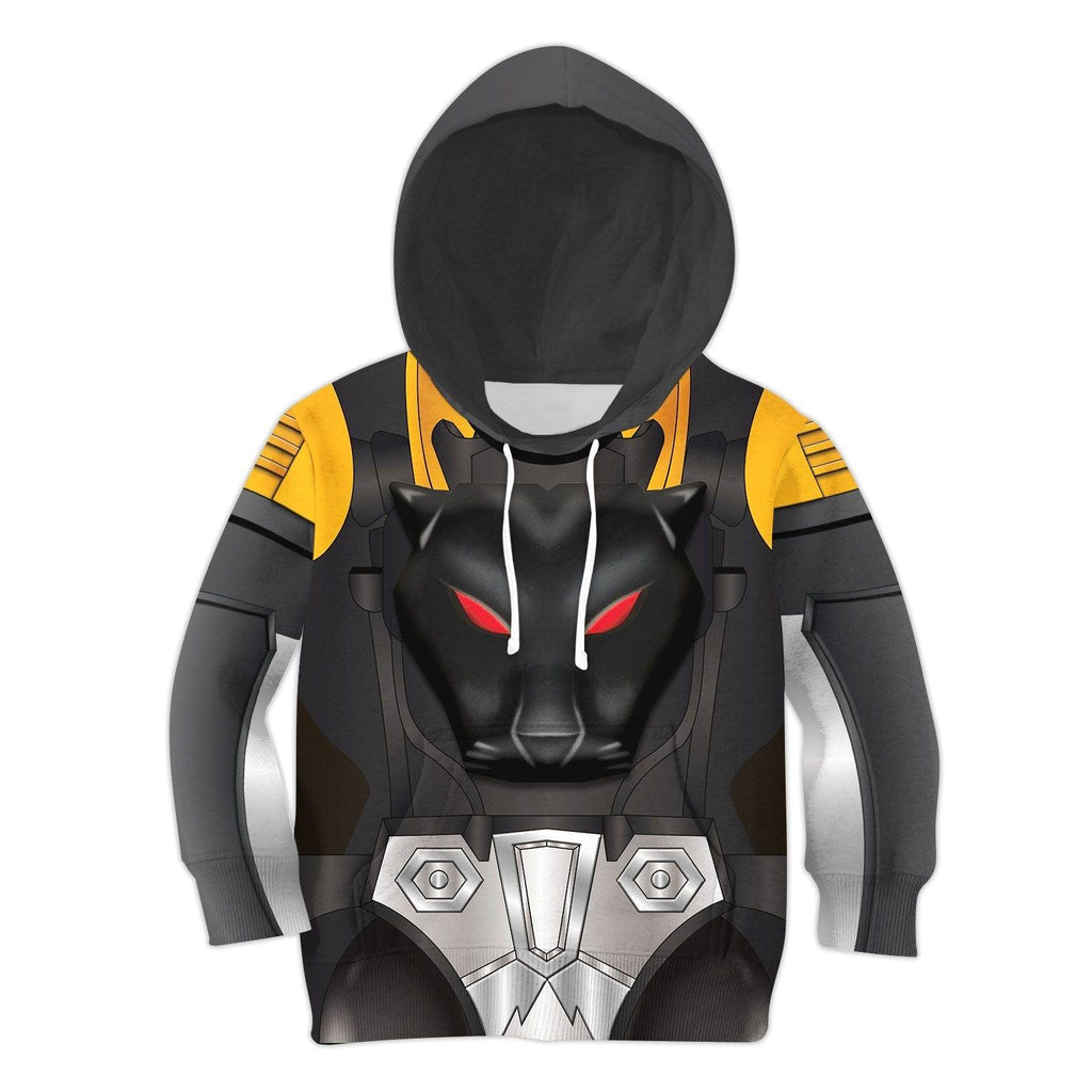 CustomsPig Shadow Panther Kid Costume Cosplay Hoodie Sweatshirt T-Shirt -  CustomsPig.com