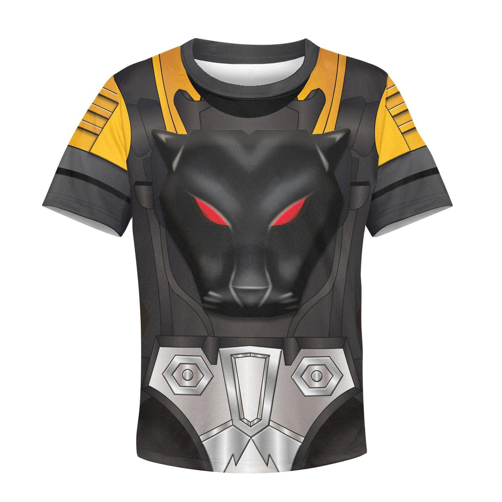  CustomsPig Shadow Panther Kid Costume Cosplay Hoodie Sweatshirt T-Shirt -  CustomsPig.com