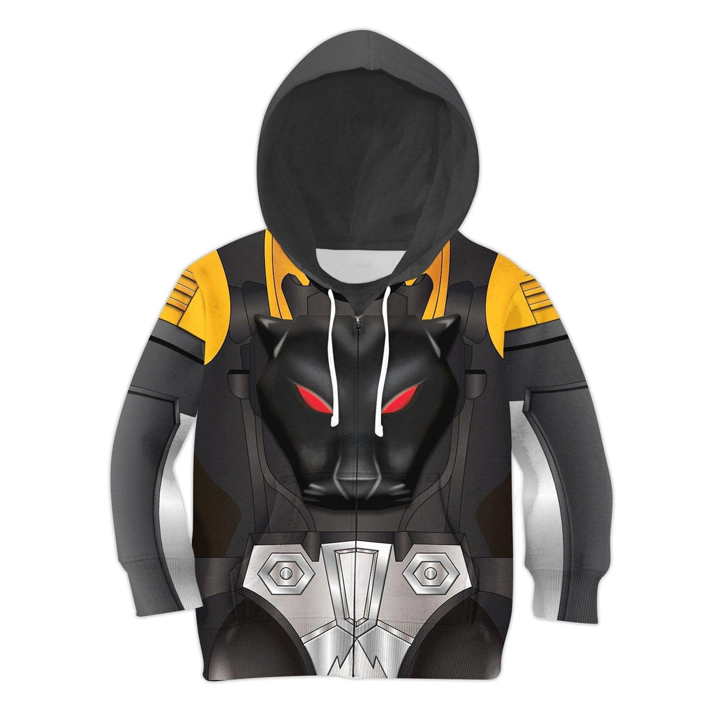  CustomsPig Shadow Panther Kid Costume Cosplay Hoodie Sweatshirt T-Shirt -  CustomsPig.com