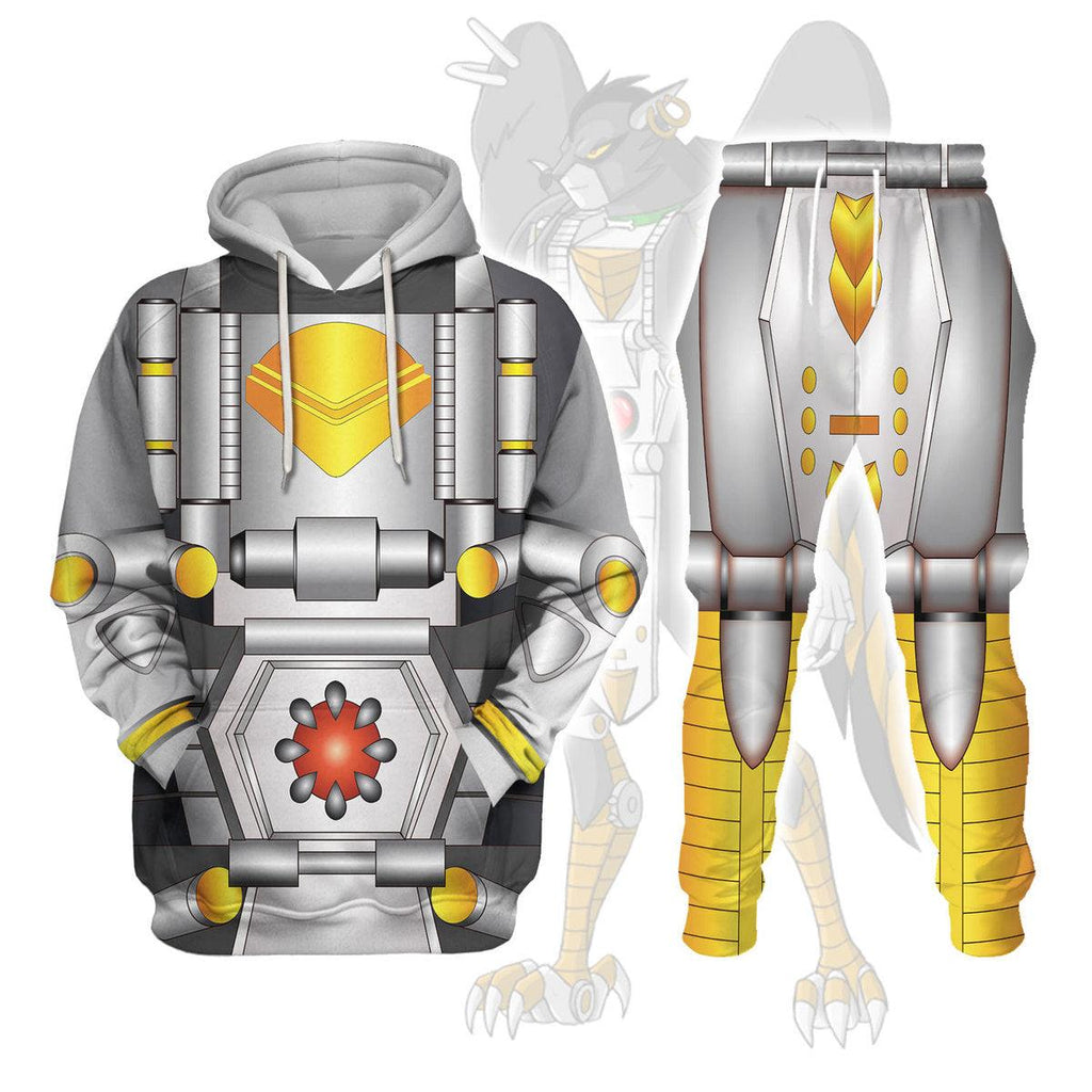  CustomsPig Silverbolt Beast Wars Costume Cosplay Hoodie Tracksuit -  CustomsPig.com