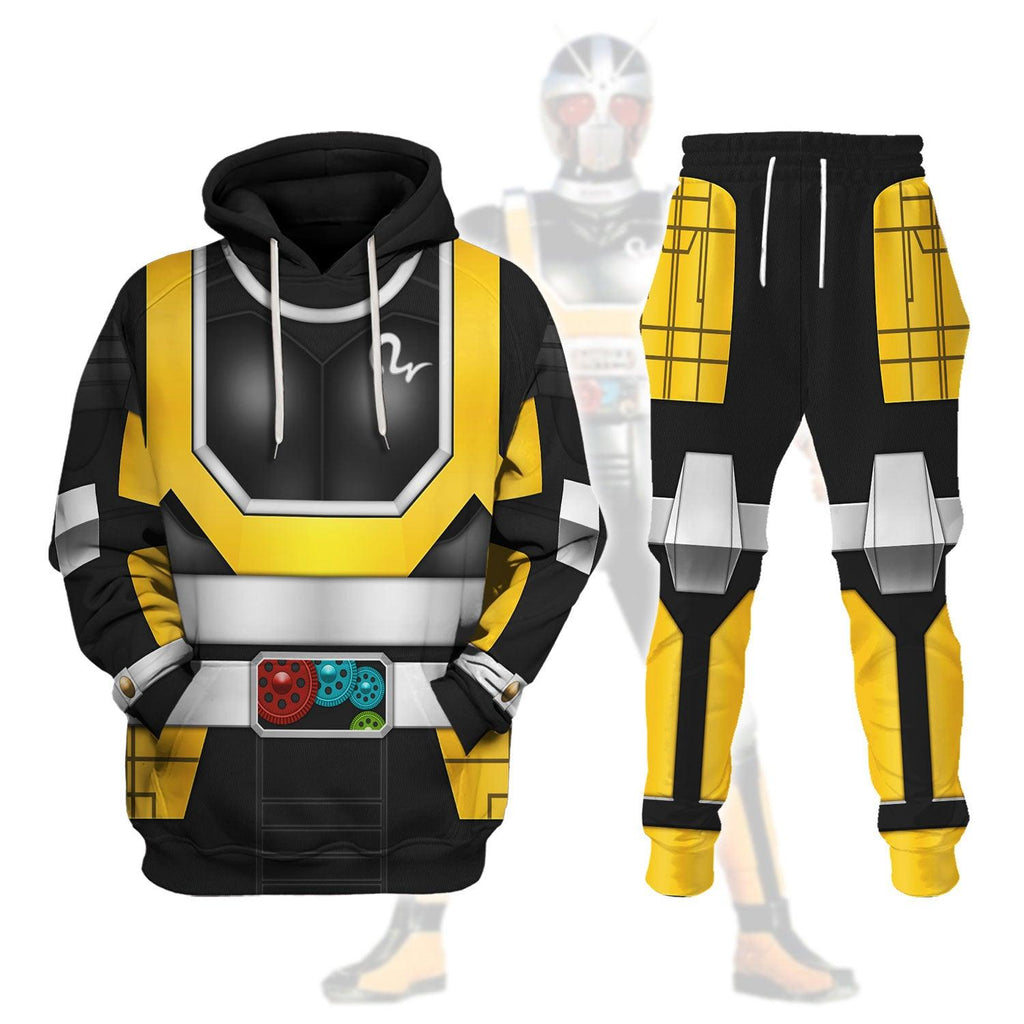  CustomsPig Simulation Super Gold Kamen Rider Black RX Cosplay Costumes Hoodies Sweatshirt T-shirt Tracksuit -  CustomsPig.com