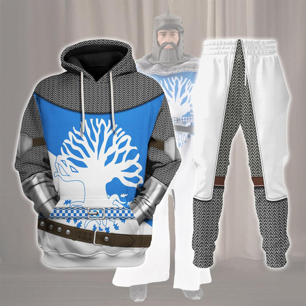 CustomsPig Sir Bedevere Knight Costume Hoodie Sweatshirt T-Shirt Tracksuit - CustomsPig.com