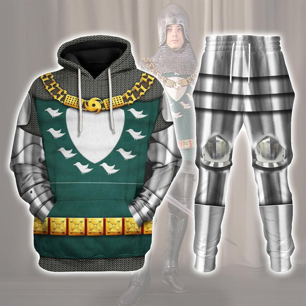 CustomsPig Sir Thomas Erphingham Knights Costume Hoodie Sweatshirt T-Shirt Tracksuit - CustomsPig.com