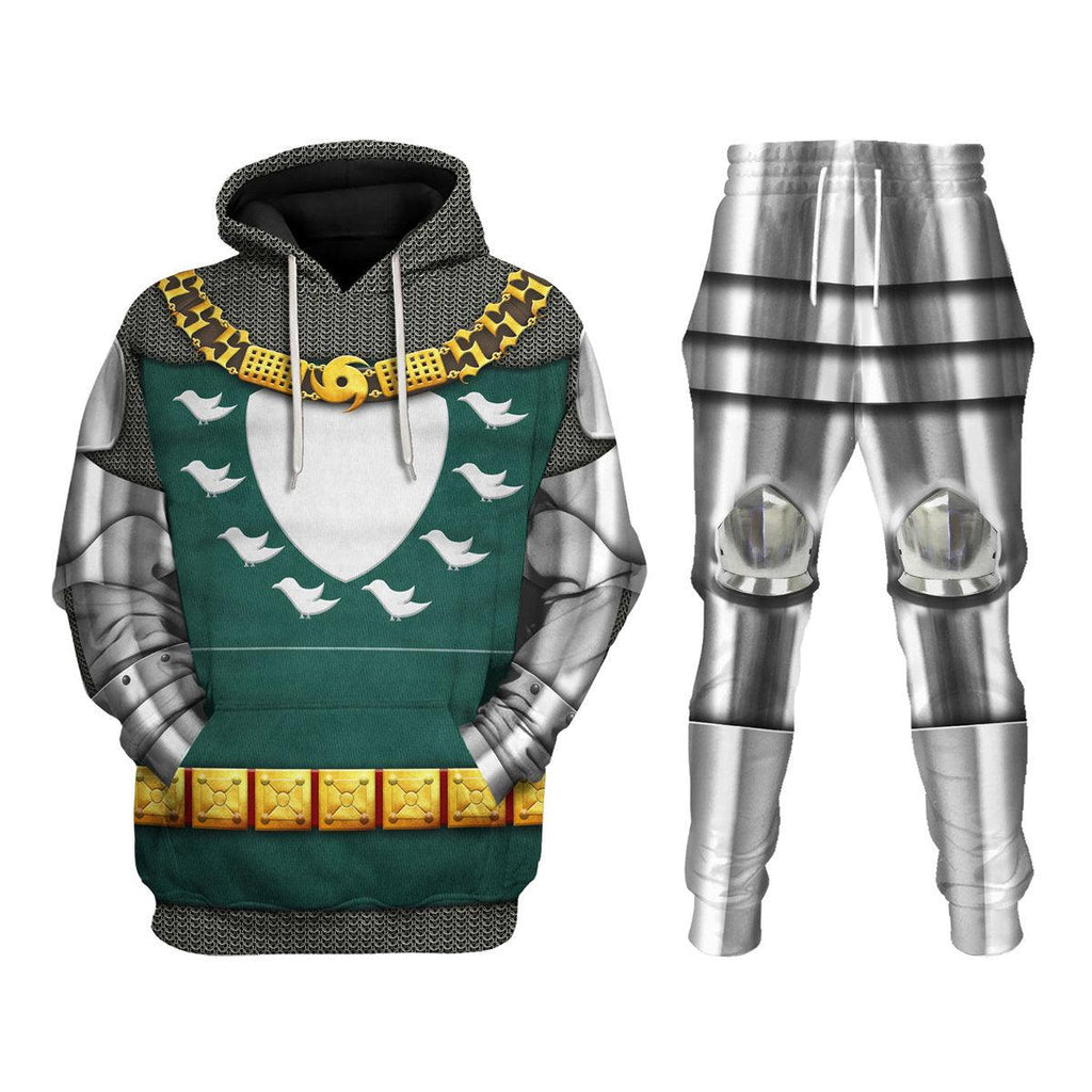 CustomsPig Sir Thomas Erphingham Knights Costume Hoodie Sweatshirt T-Shirt Tracksuit - CustomsPig.com