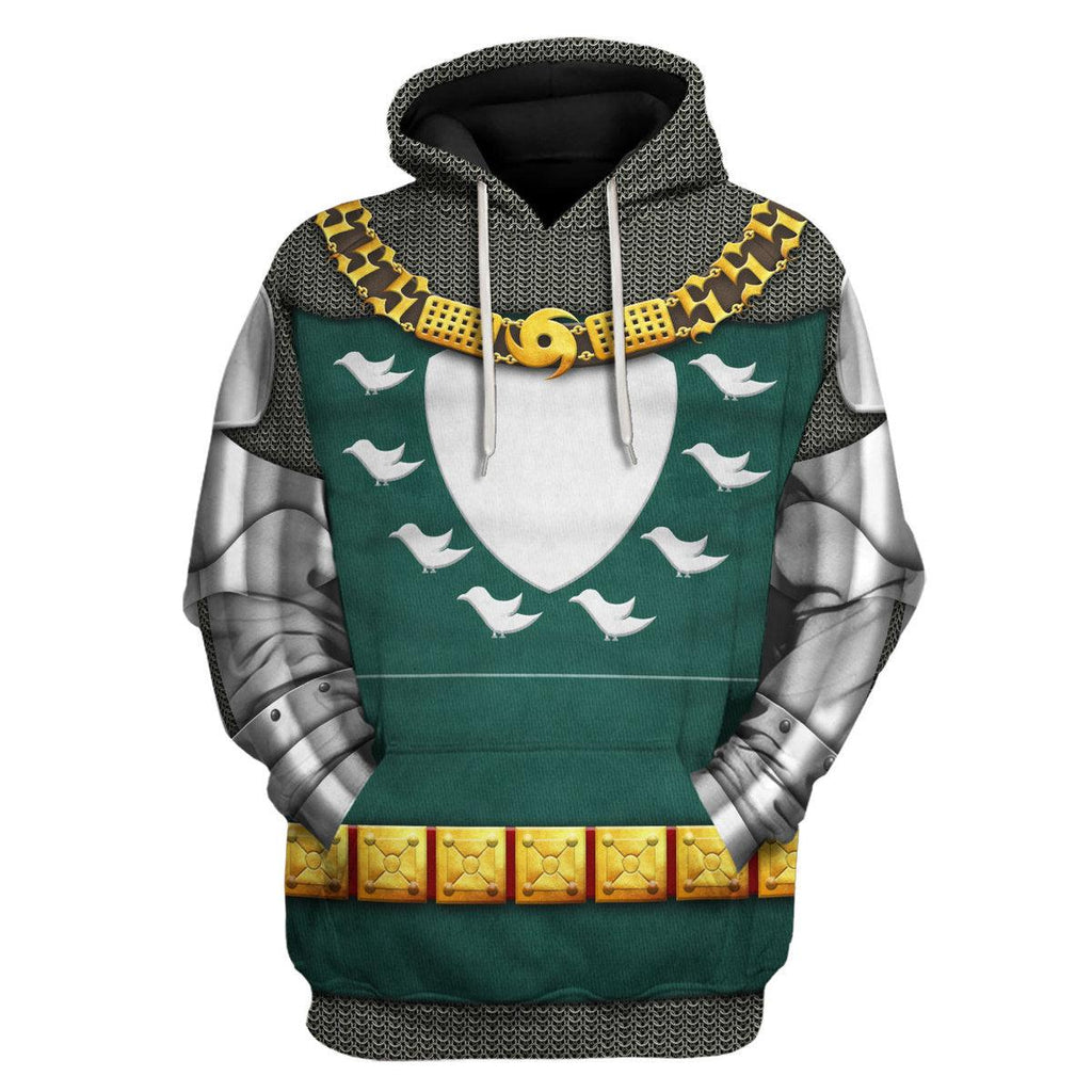 CustomsPig Sir Thomas Erphingham Knights Costume Hoodie Sweatshirt T-Shirt Tracksuit - CustomsPig.com