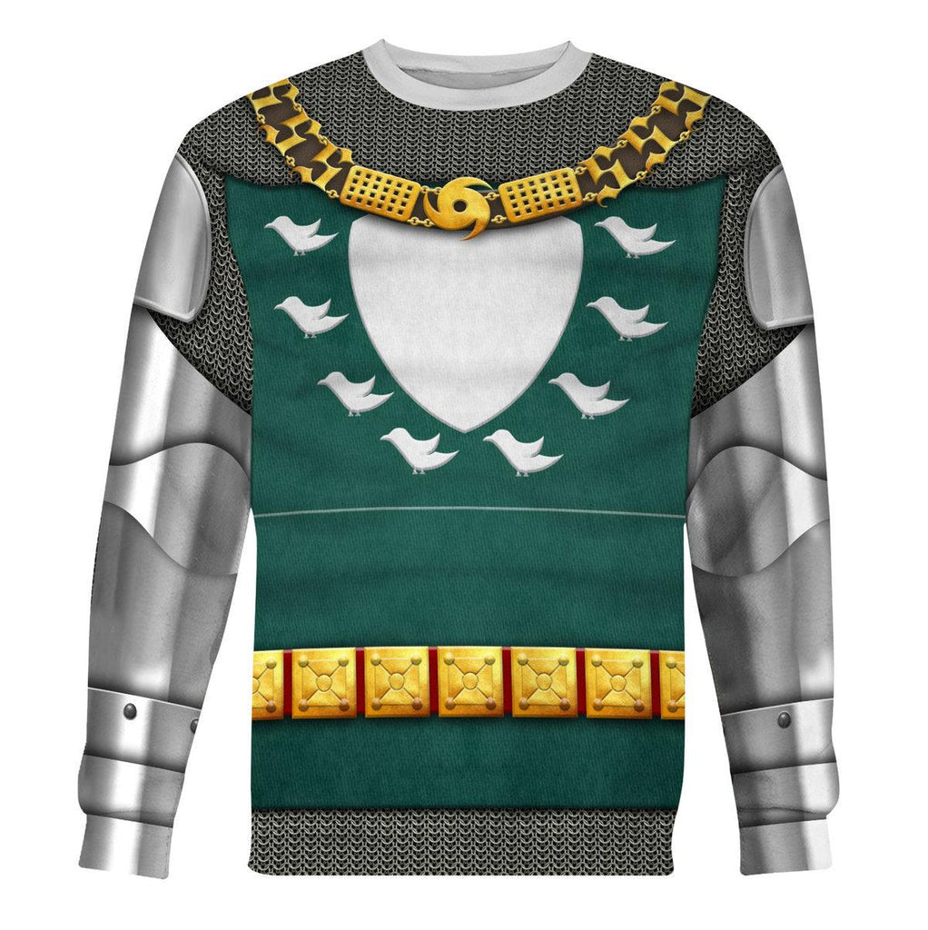 CustomsPig Sir Thomas Erphingham Knights Costume Hoodie Sweatshirt T-Shirt Tracksuit - CustomsPig.com