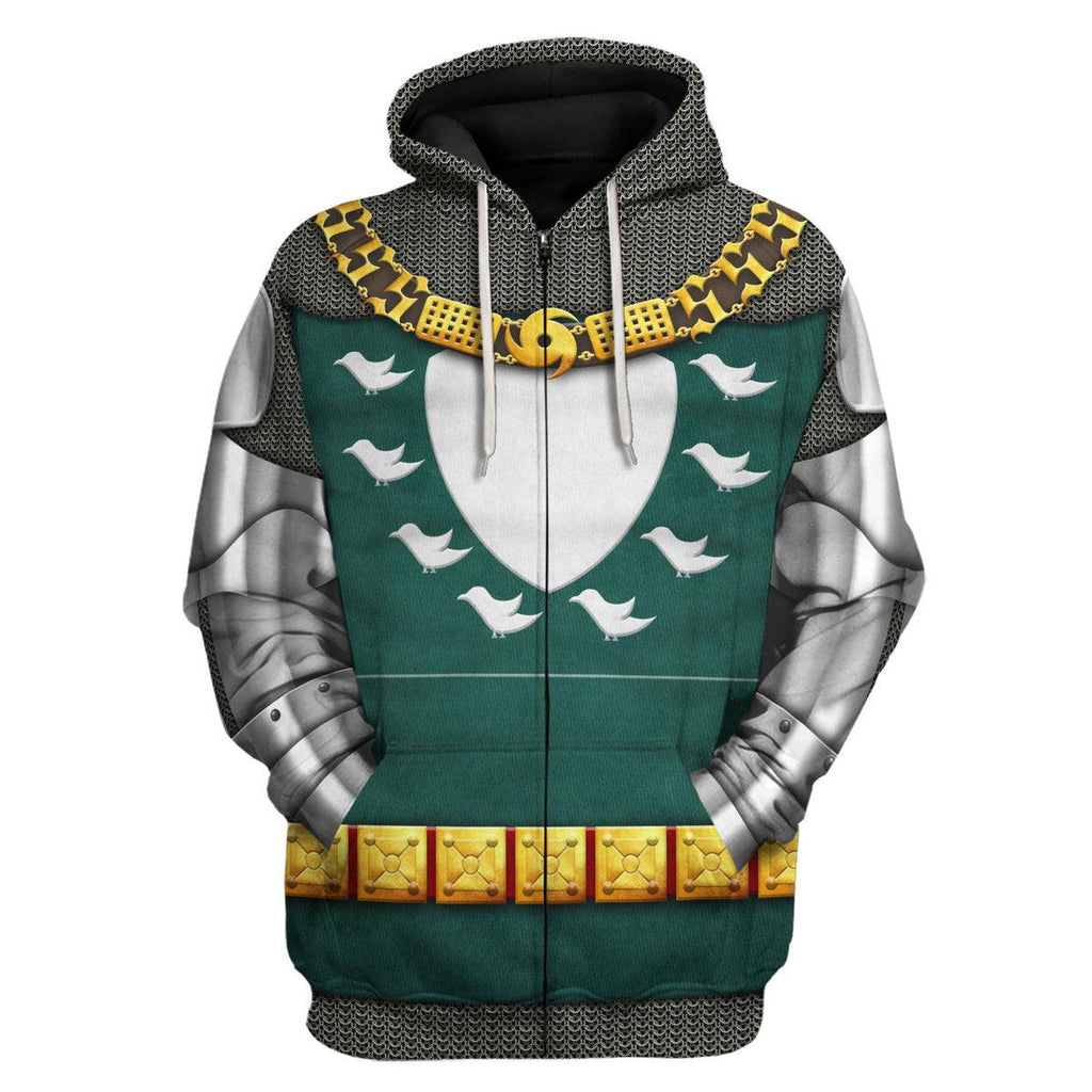 CustomsPig Sir Thomas Erphingham Knights Costume Hoodie Sweatshirt T-Shirt Tracksuit - CustomsPig.com